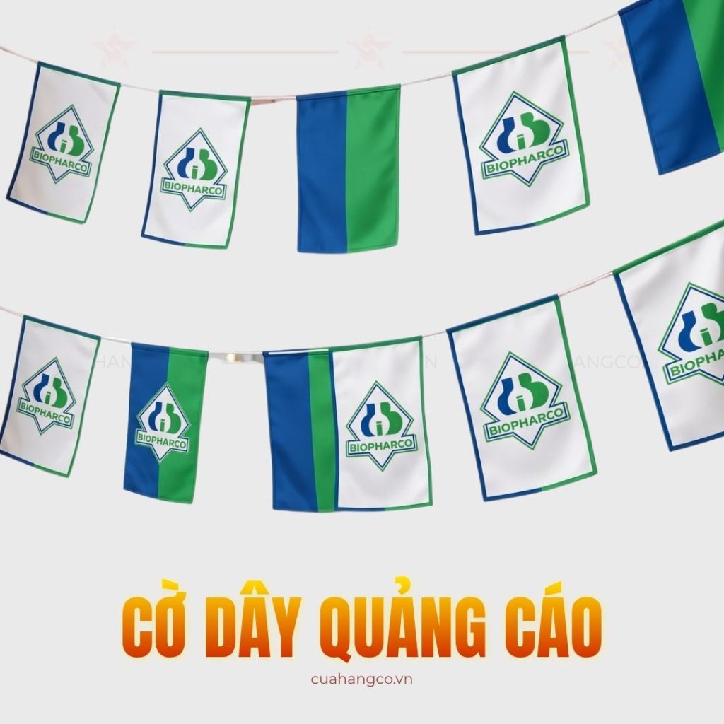 Cờ Dây Quảng Cáo