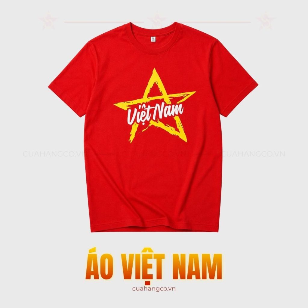 Áo thun cờ đỏ sao vàng